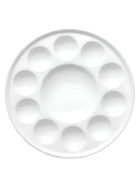 Daler Rowney Artists Porcelain Palette Round