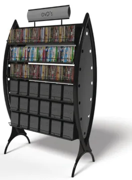 Rocket Multimedia Display Stand - Double Sided