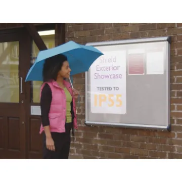 External Shield Noticeboard (Aluminium Frame) H750 x W967
