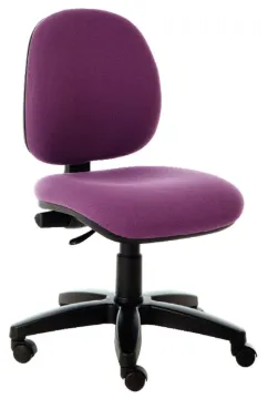 Tamperproof adult workstation chair adjustable seat back
