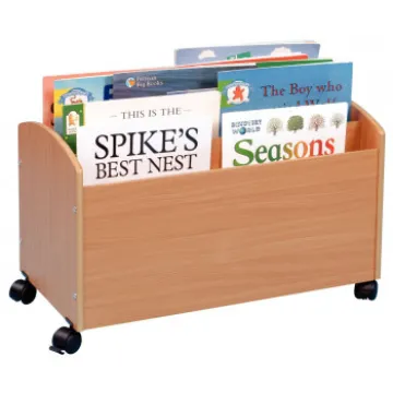 Mobile big book box RED & MAPLE