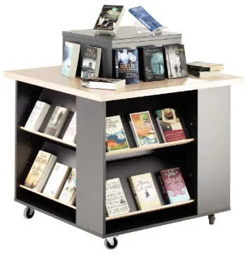 Mobile Express Display Unit - 4 Sided Shelf Display