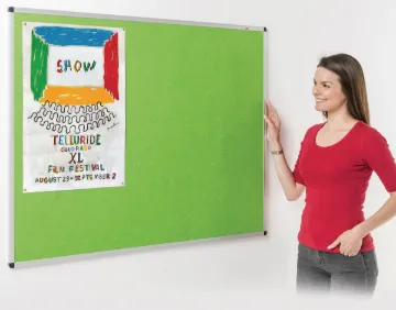 Eco-Colour™ Resist-a-Flame® Noticeboard 1200x1800mm