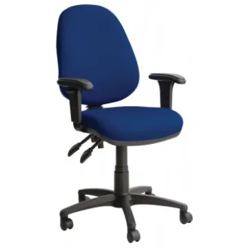 High Back Operator Chair - height adjustable arms