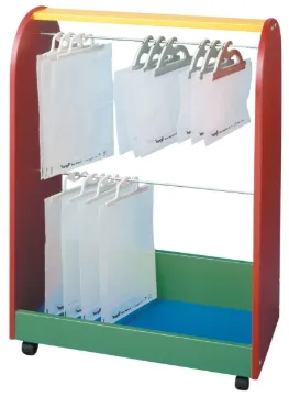 Two Tier Hanging Bag Trolley