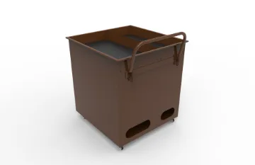 WF Dual book cart