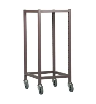 Trolley, 1 Column, 6 Grass Green Trays