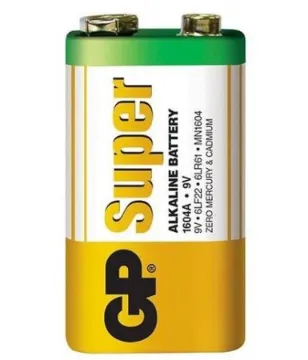 Battery Alkaline 9V PP3