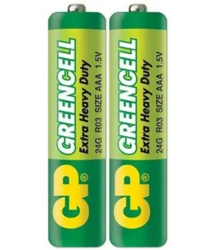 Battery Zinc Chloride 1.5V AAA Pack of 2