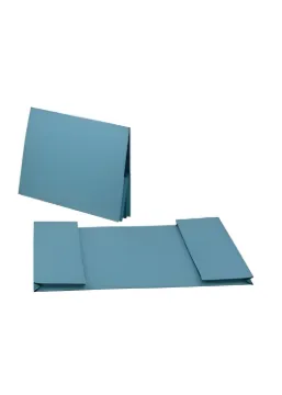 Double Legal Pocket Wallet 315gsm Blue