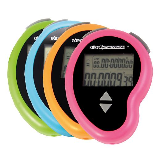 All Prints TTS Rechargeable Stopwatches with Lap Function
