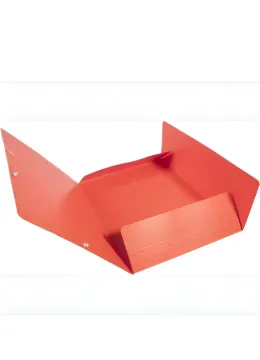 Folder 3 Flap Elastic A4 Max Cap Red