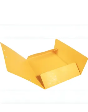 Folder 3 Flap Elastic A4 Max Cap Yellow
