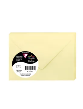 Clairefontaine- Pollen Envelopes (Pk20) 120gsm Paper-Canary
