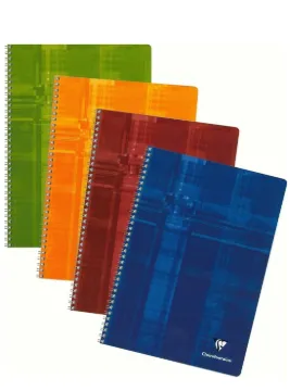 Clairefontaine Wire bound - Single Notebook - Ruled – Assorted Colors