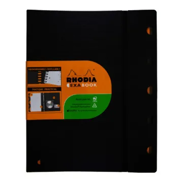 REFILLABLE NOTE BOOK WITH ELASTIC