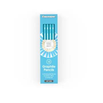Classmaster Box of 12 HB Graphite Pencils