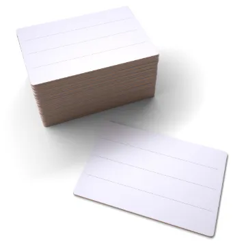 Show-me Pack of 30 x A4 Rigid Lined Drywipe Lapboards