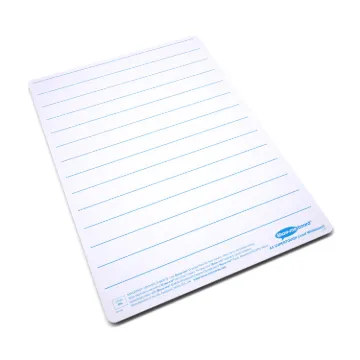 Show-me Pack of 10 x A4 SUPERTOUGH Lined Drywipe Boards