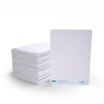 Box 100 Show-me A4 1350 Micron Plain SUPERTOUGH Drywipe Board