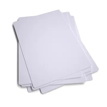 Pack of 10 A4 Economy Drywipe Boards Plain