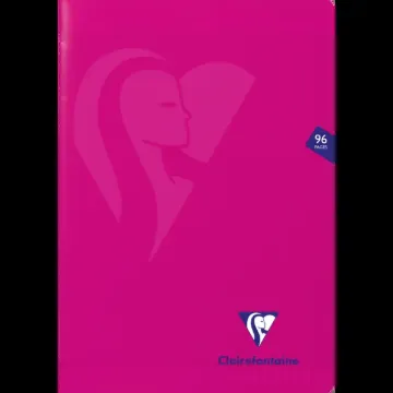 A4 48 SHEETS PINK STAPLED NOTEBOOK PINK