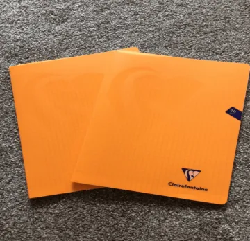 A5 MIMESYS ORANGE STAPLED NOTEBOOK