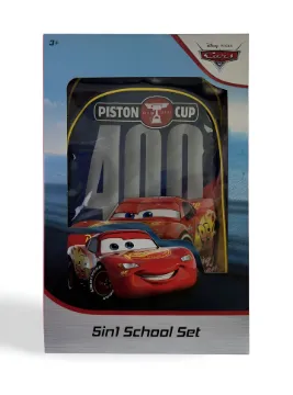 Disney Cars Piston Cup 18"" 5in1 Trolley Box Set