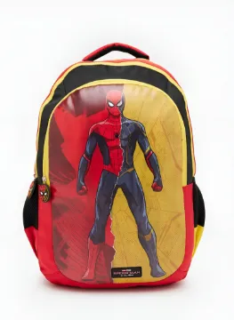 Marvel Spiderman Red &amp; Black 18"" Backpack