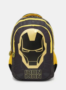 Marvel Iron Man Gold Stark 18"" Backpack