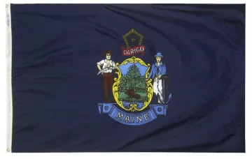 FLAG - ANNIN OUTDOOR MAINE STATE FLAG - 3 X 5 FT - NYLON