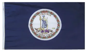 FLAG - ANNIN OUTDOOR VIRGINIA STATE FLAG - 4 X 6 FT